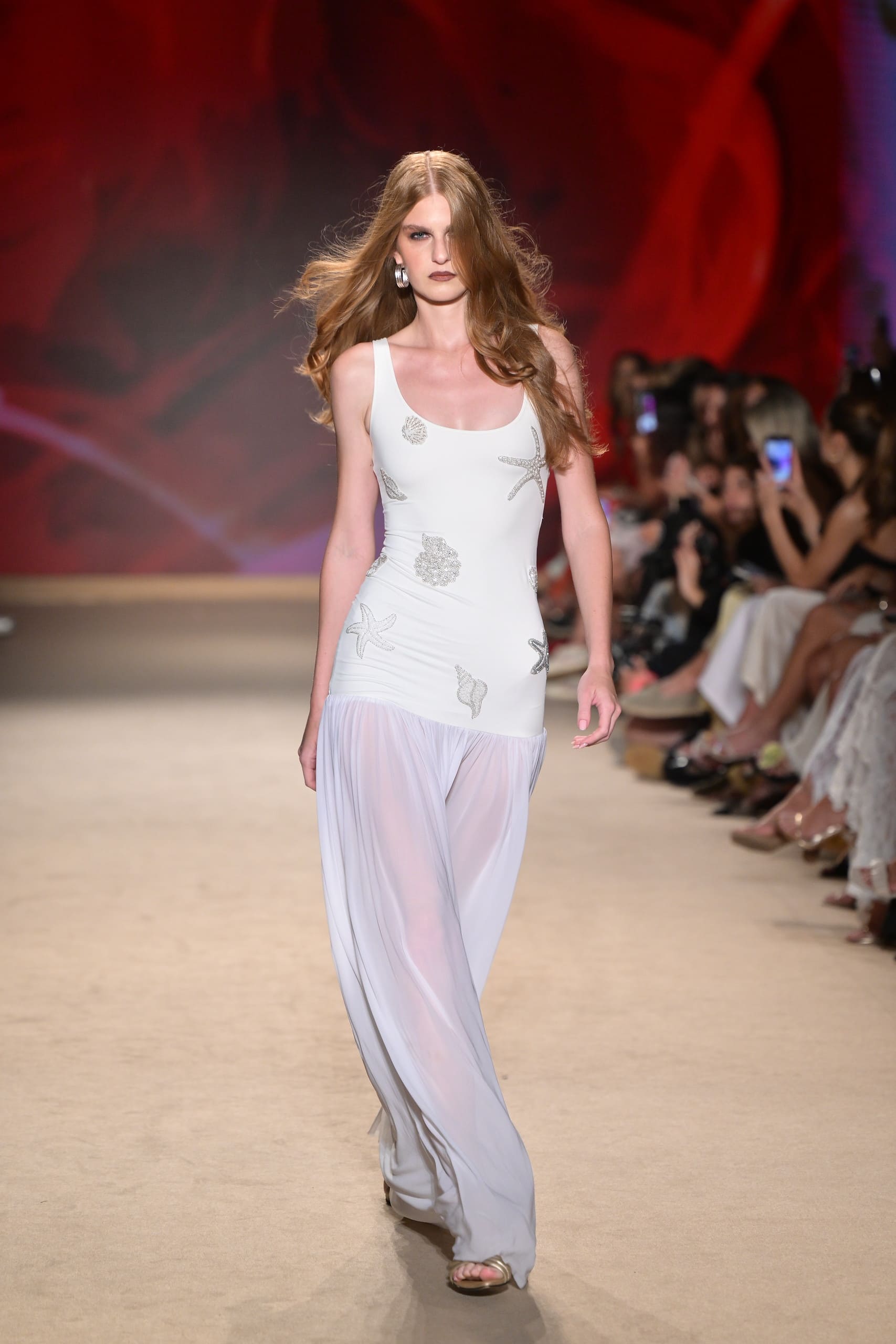 Flow maxi dress - White