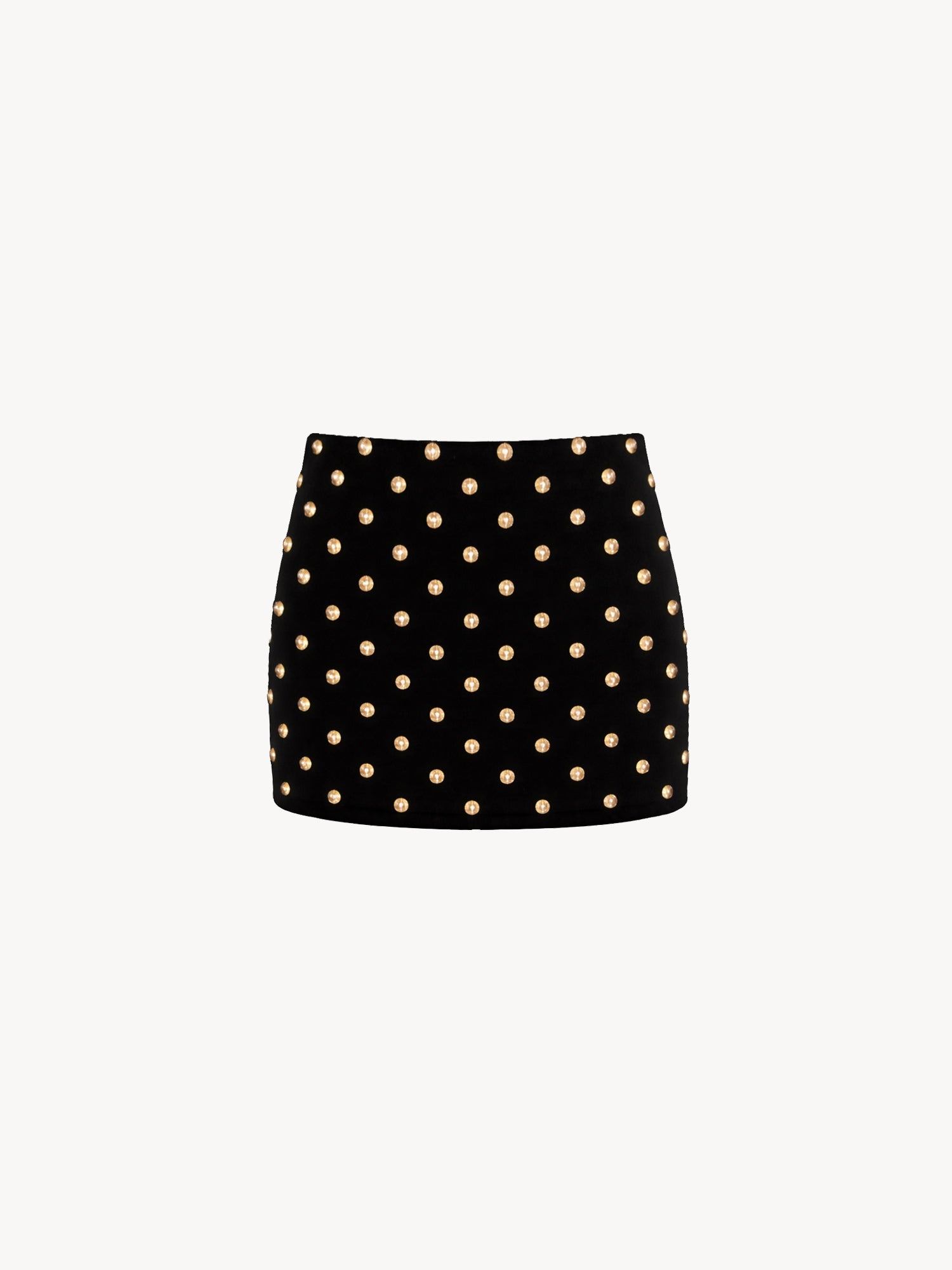 Cabochon Polka Mini Skirt