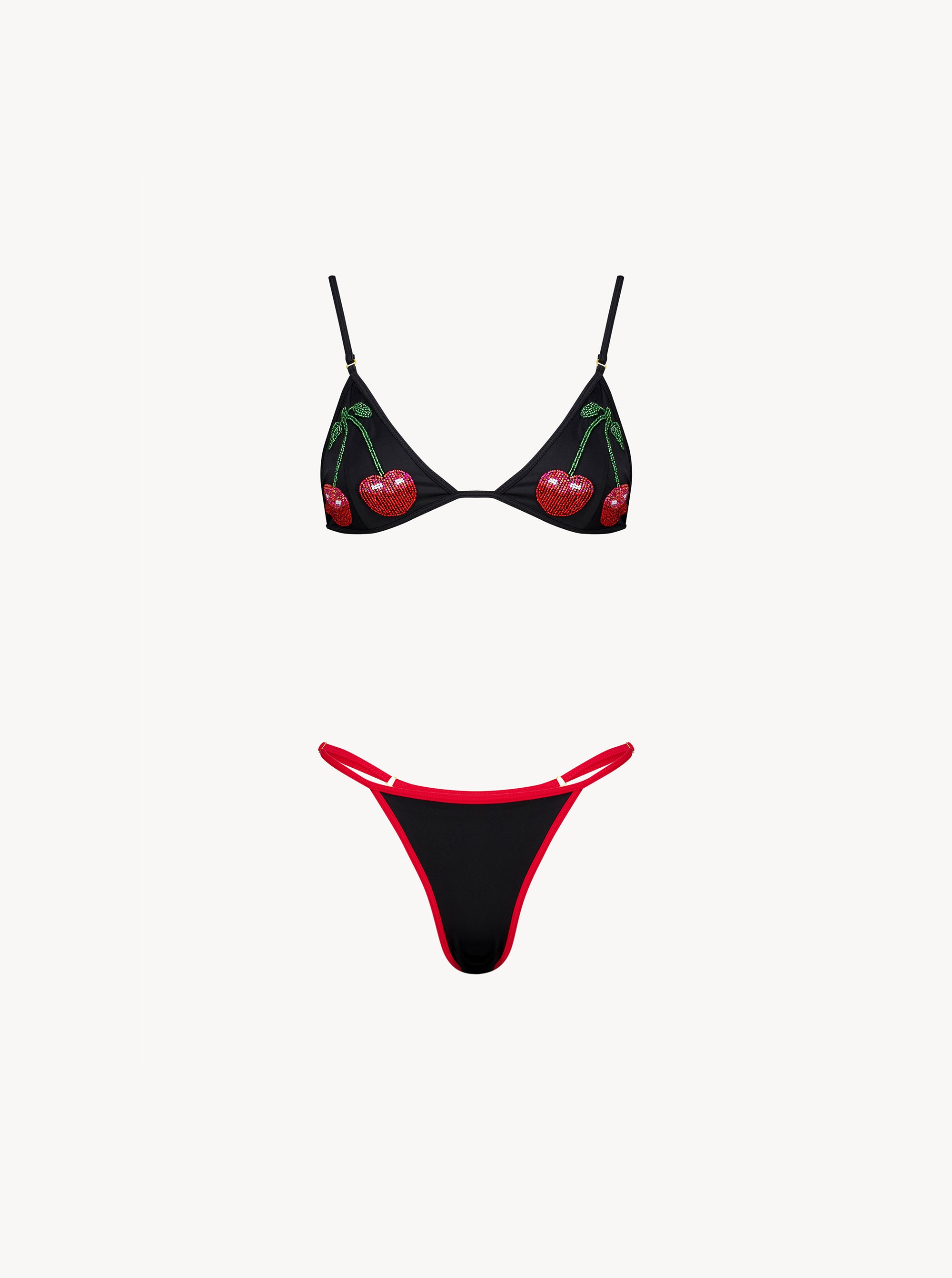 Cerise Bikini Set