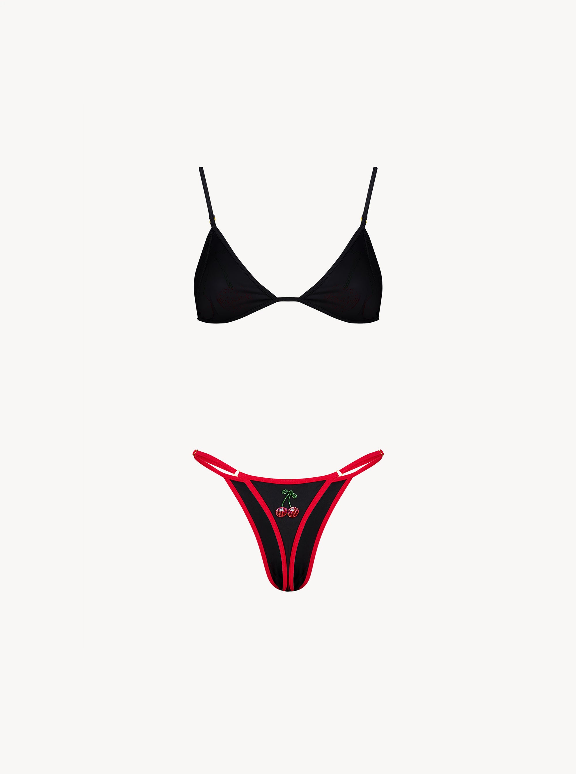 Cerise Bikini Set