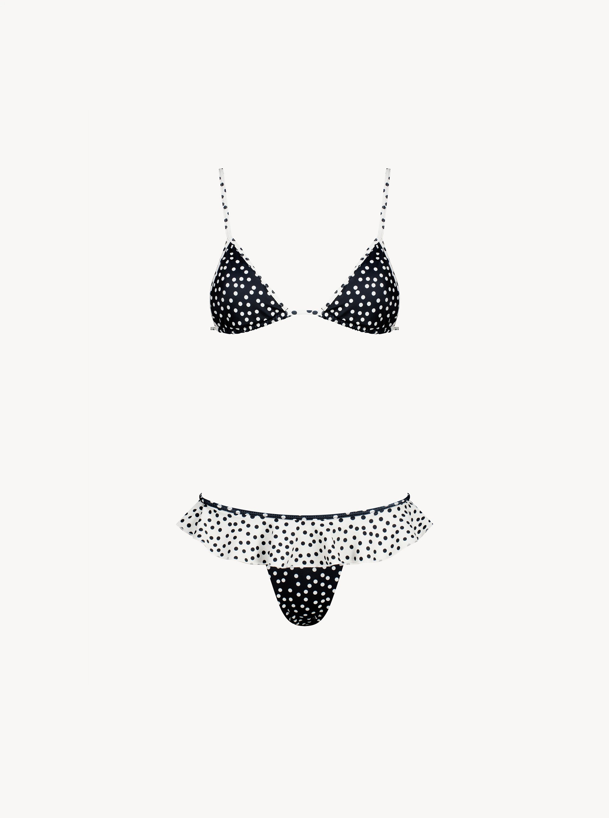 Cynthia Polka Bikini Set