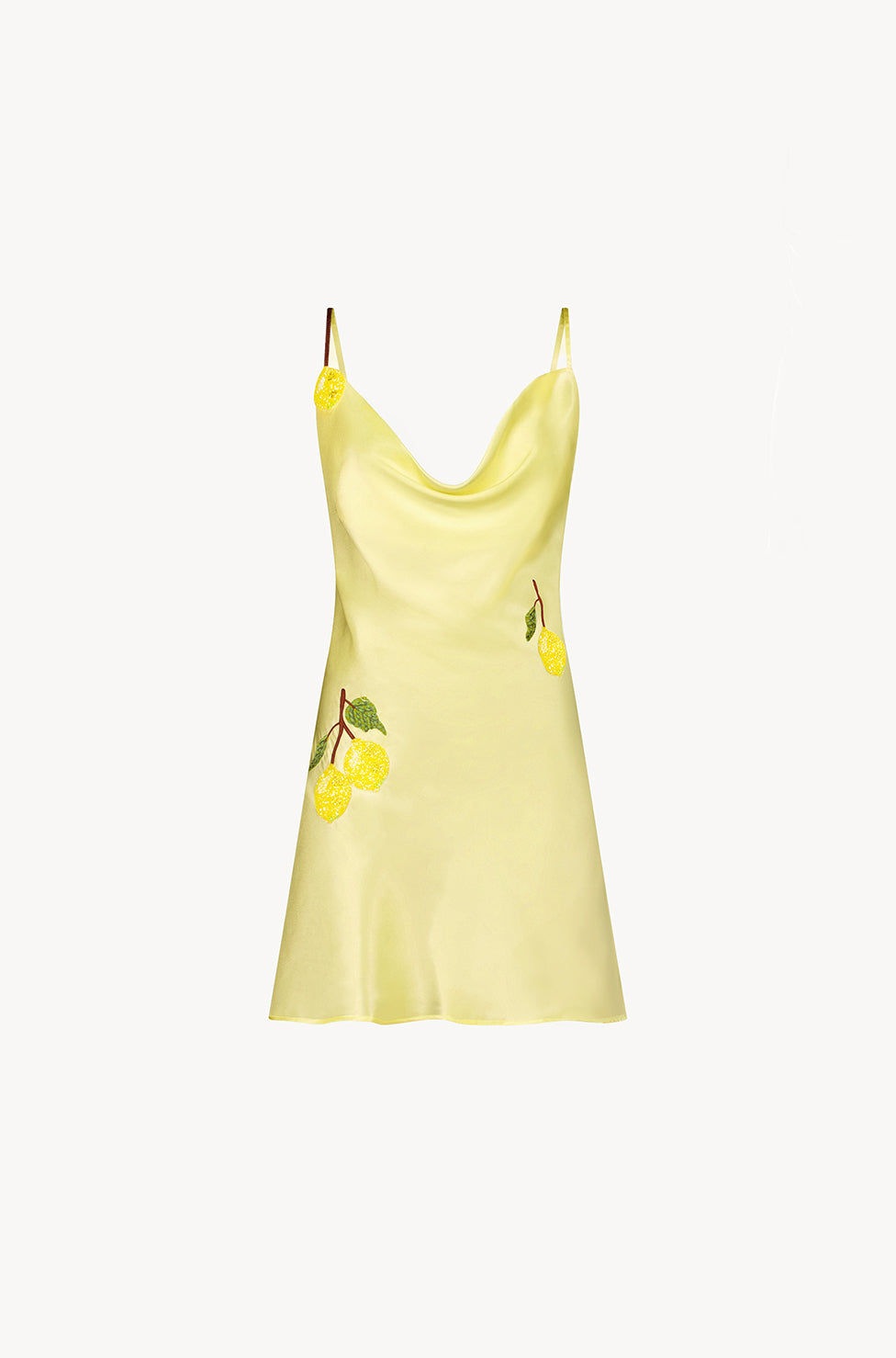Galli Mini Dress - Lemon