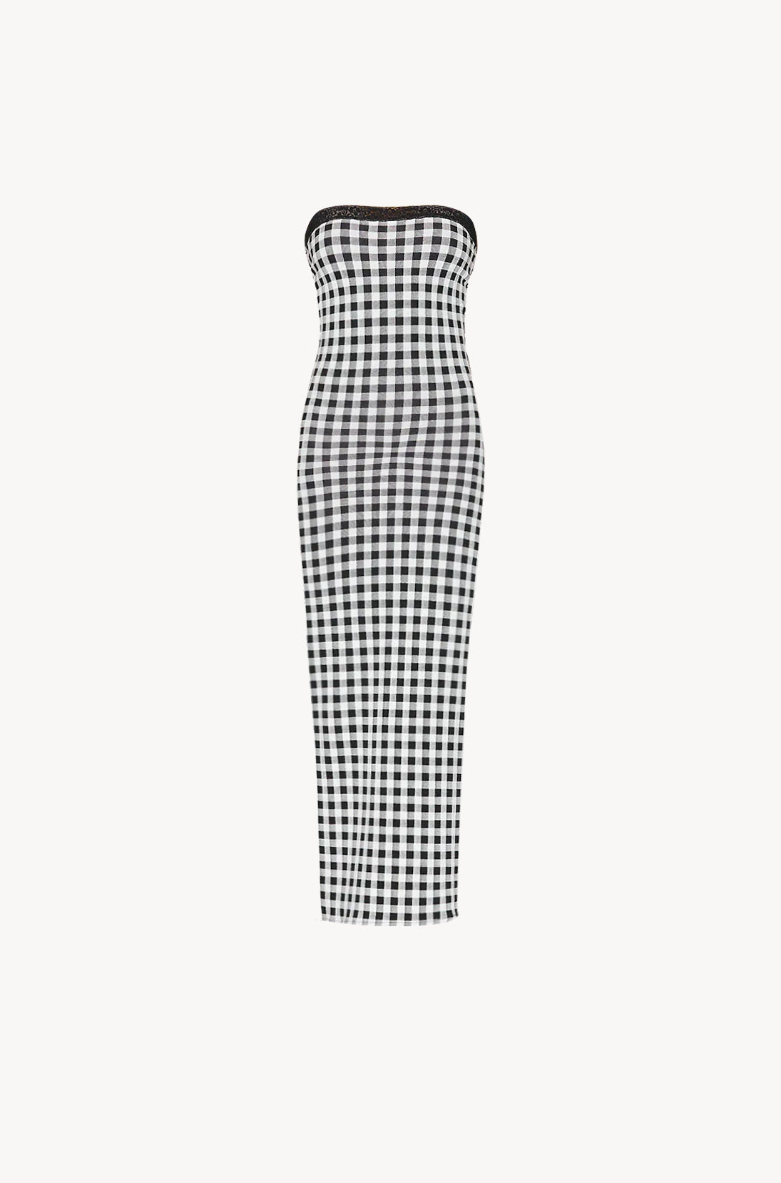 Gisele dress - Black and white gingham
