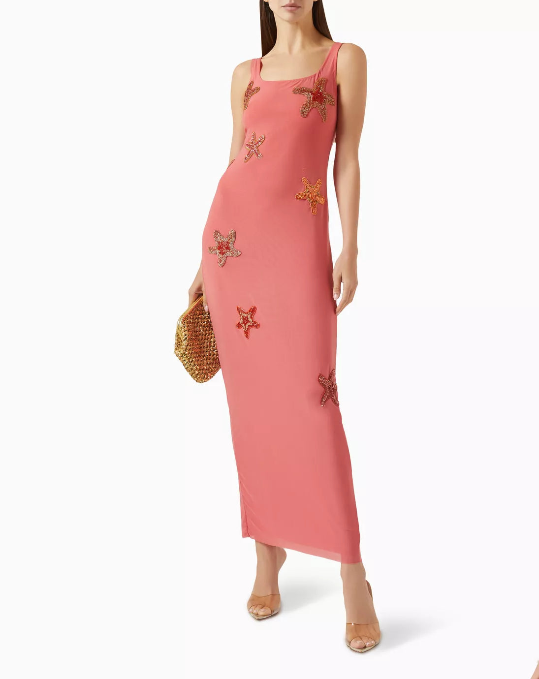 Starfish Tank Dress - Coral