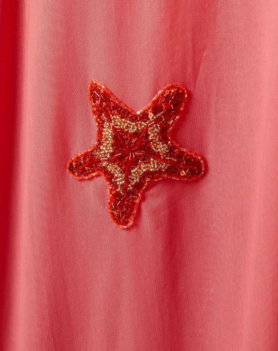 Starfish Tank Dress - Coral