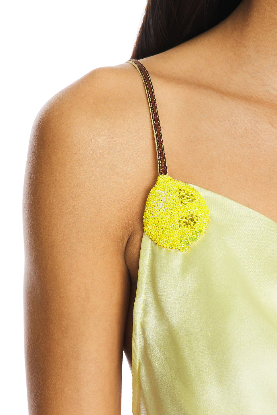 Galli Mini Dress - Lemon