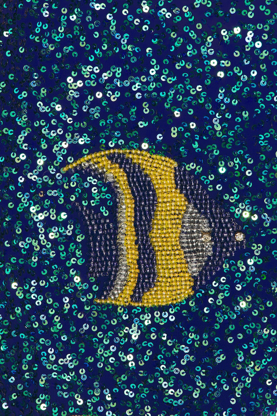 Mermaid Skin Mini Dress - Deep Blue