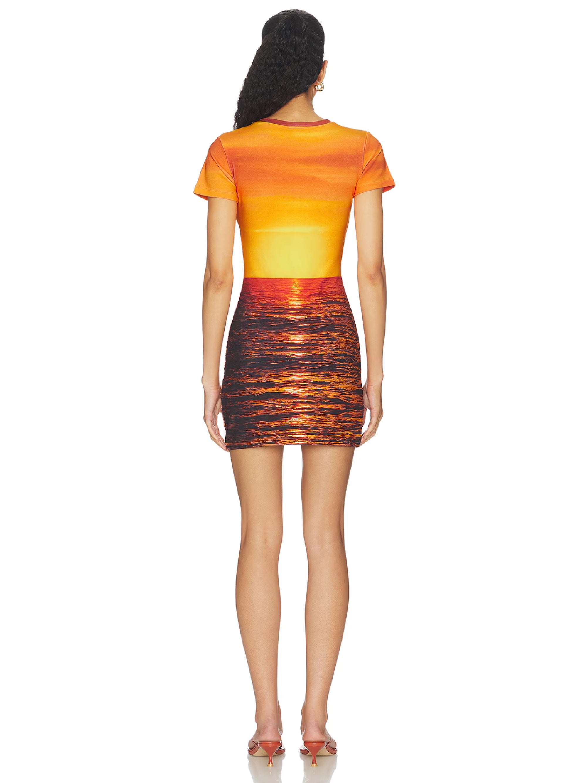 Sunset T-Shirt Dress