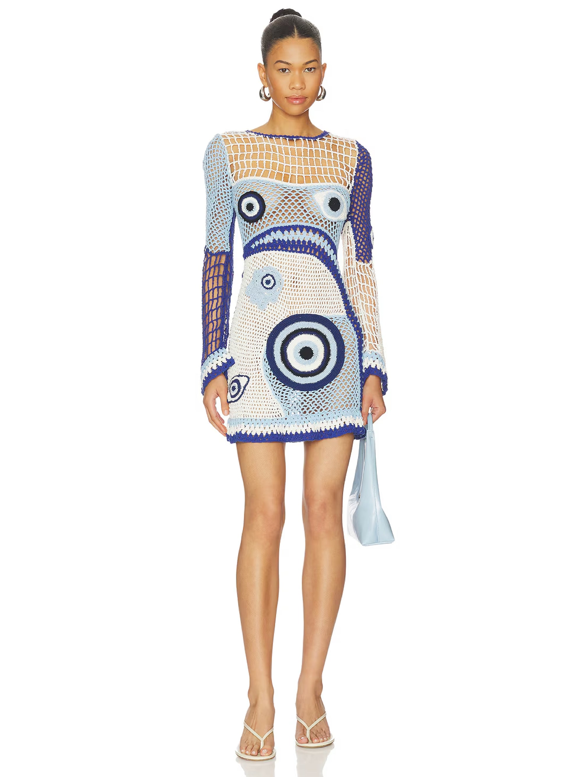 leslie amon tutti frutti beaded mini dress Leslie Amon Tutti Frutti Beaded Mini Dress In Multicolor - 49% Off