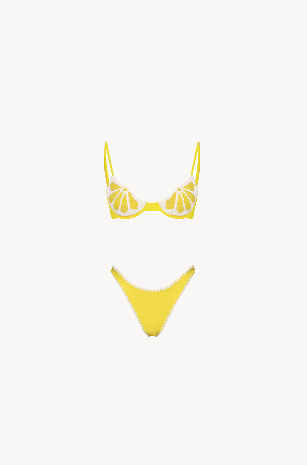 Lemon Bra Bikini Set