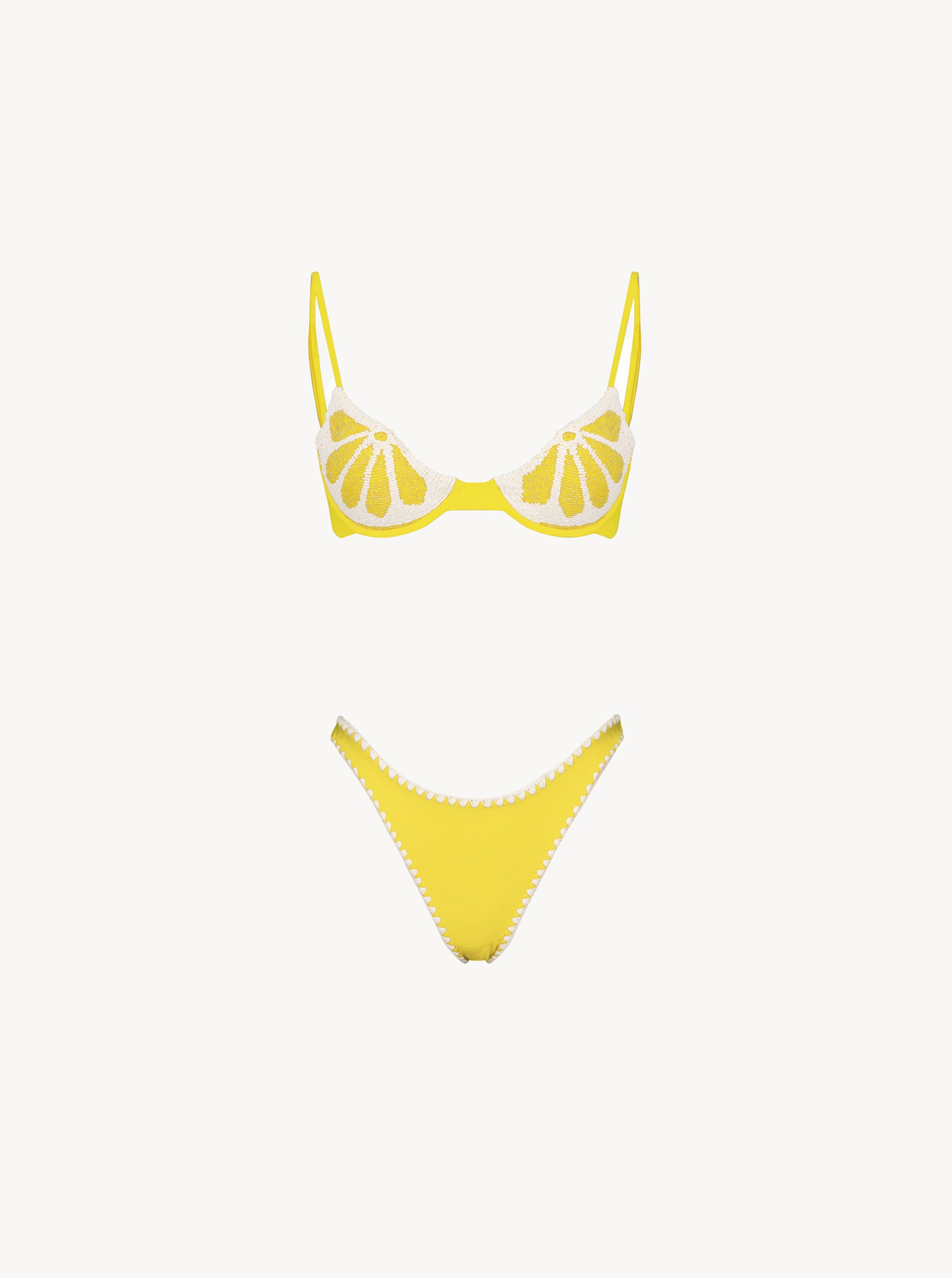 Lemon Slice Bikini Set