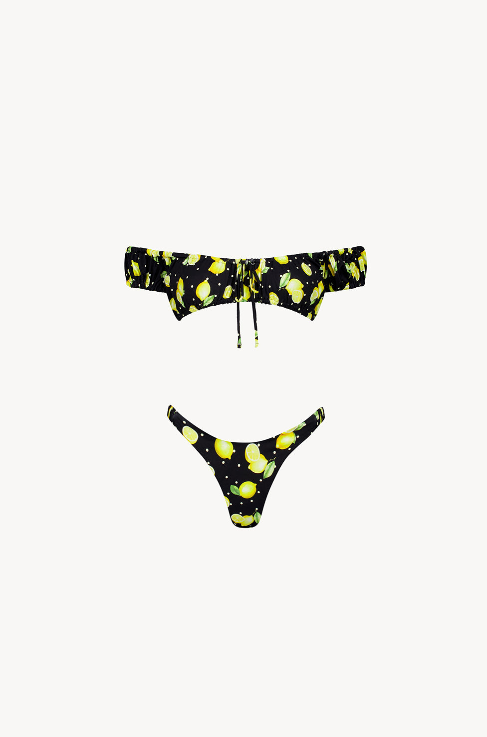 Marine Bikini Set - Black Lemon