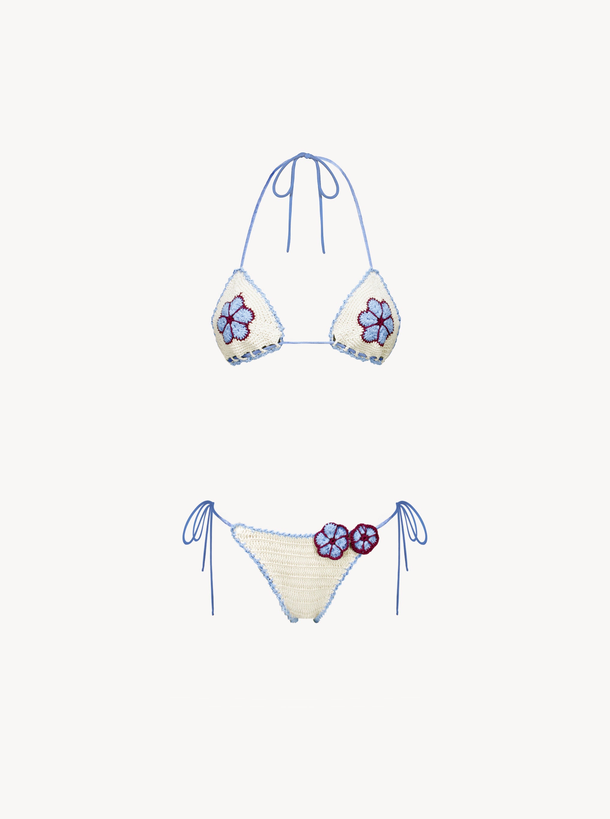 Ava Bikini - Blue Hibiscus