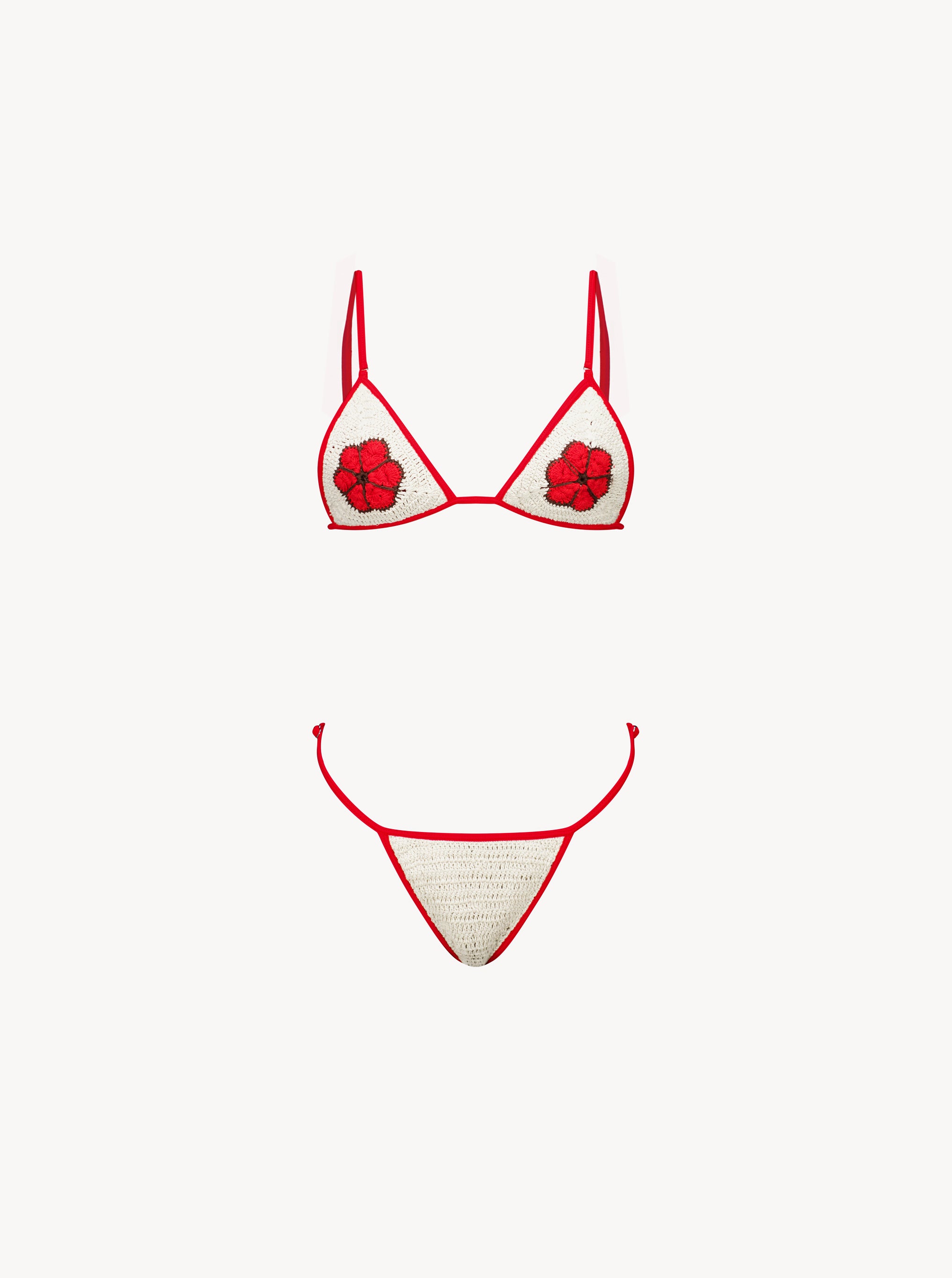 Cynthia Bikini - Red hibiscus