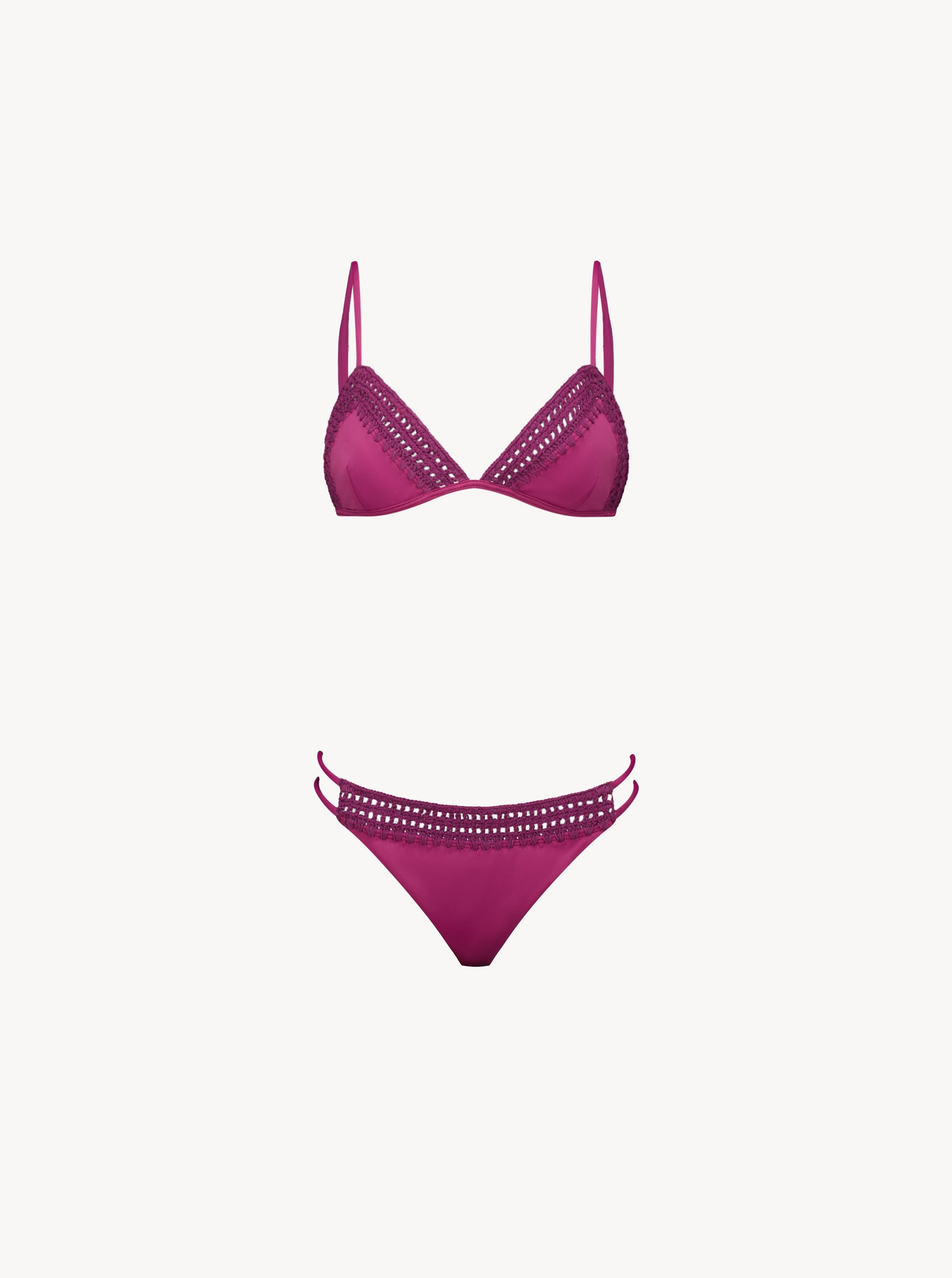 Garis Bikini - Burgundy