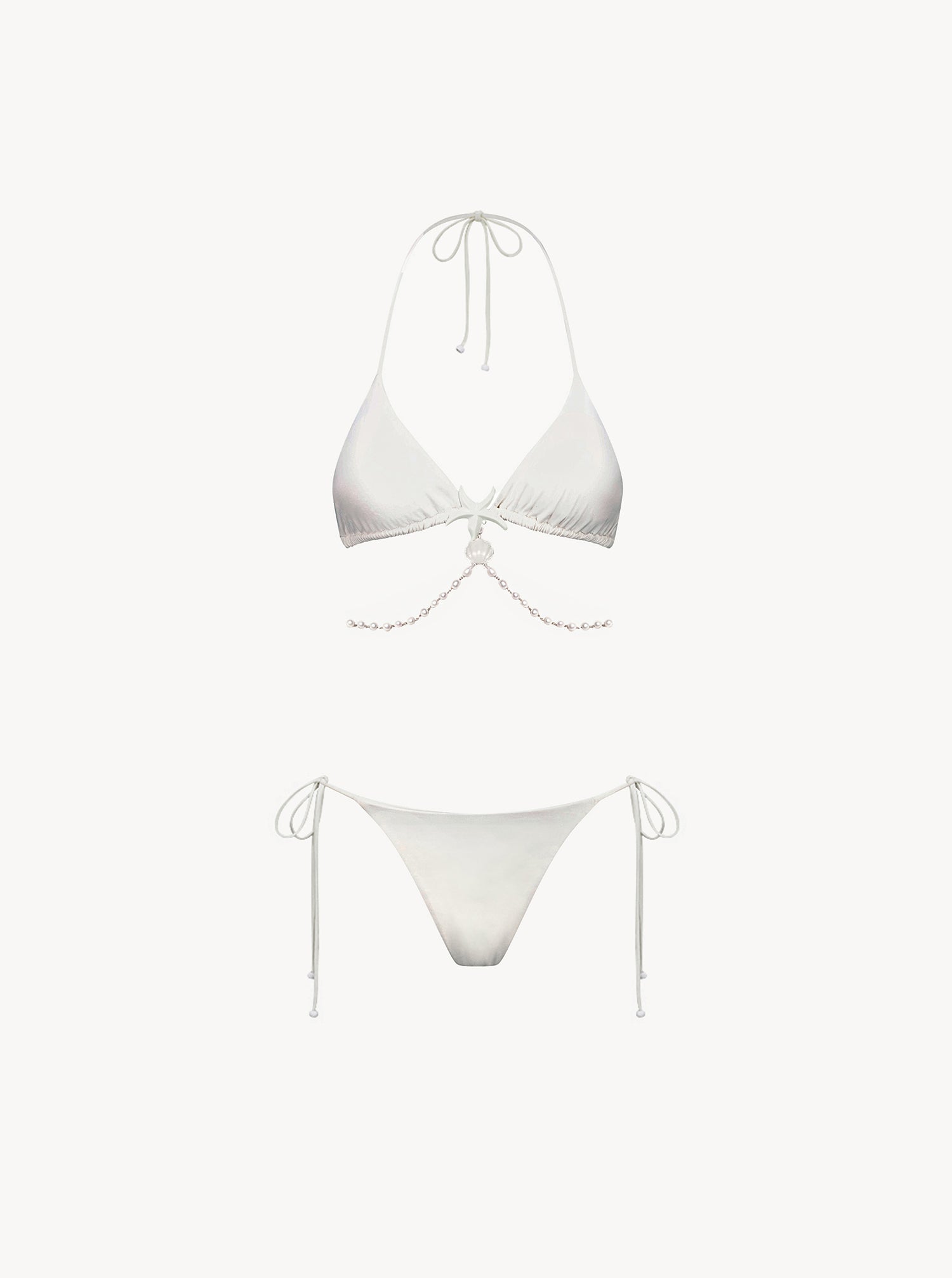 Pearl bikini - White