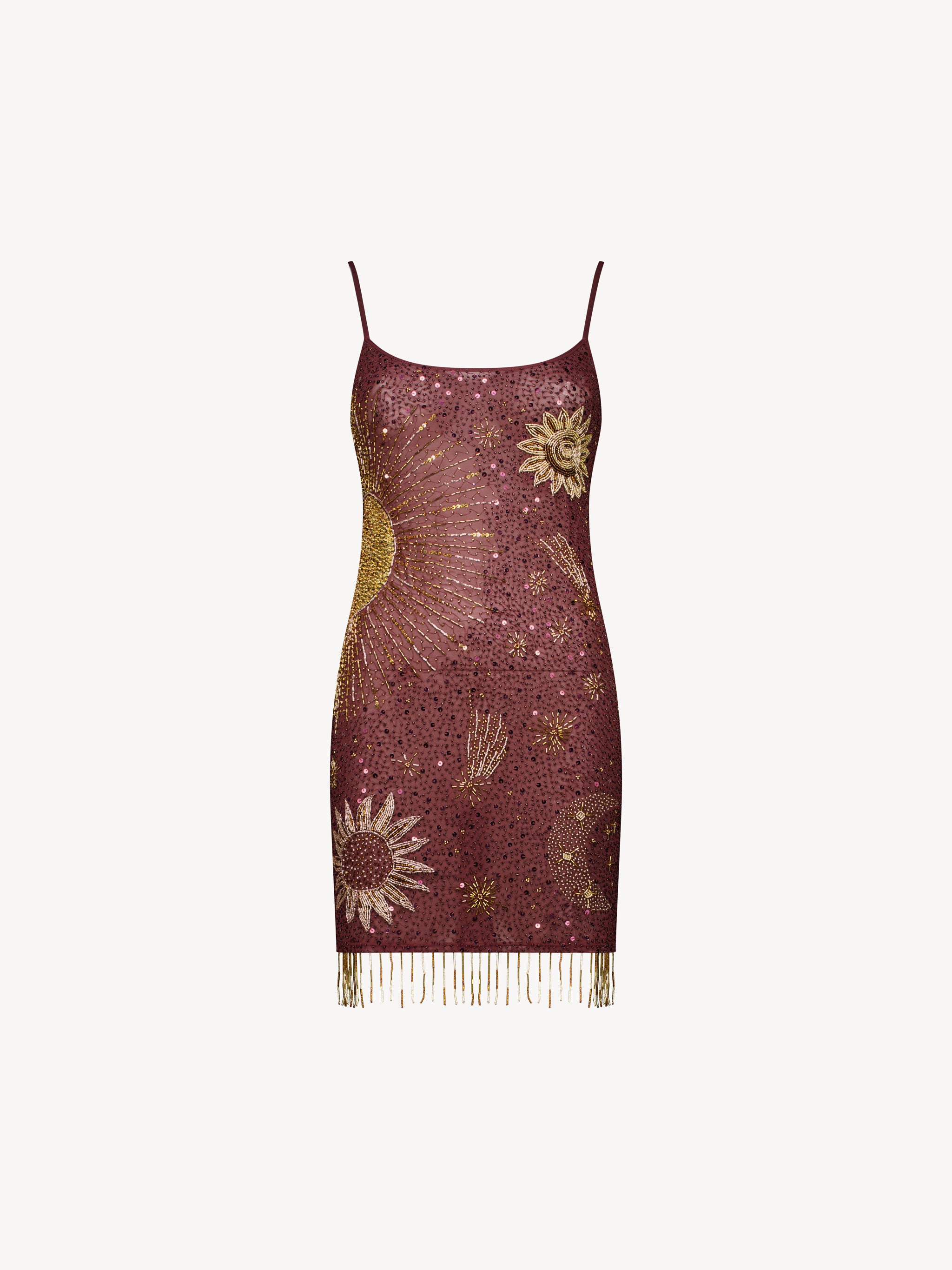 Sun beaded dress