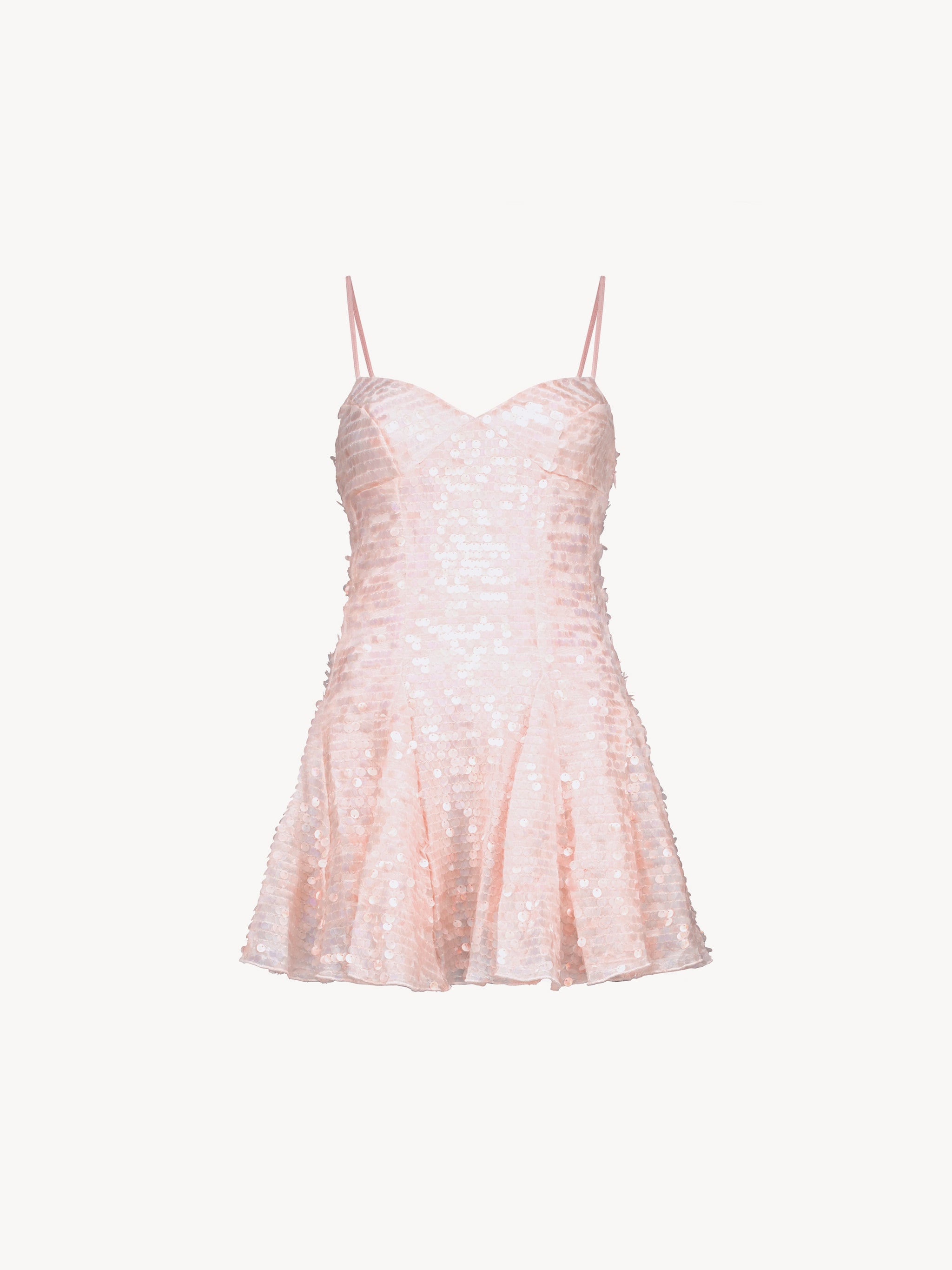 Timeless Mini Dress - Pink sequin