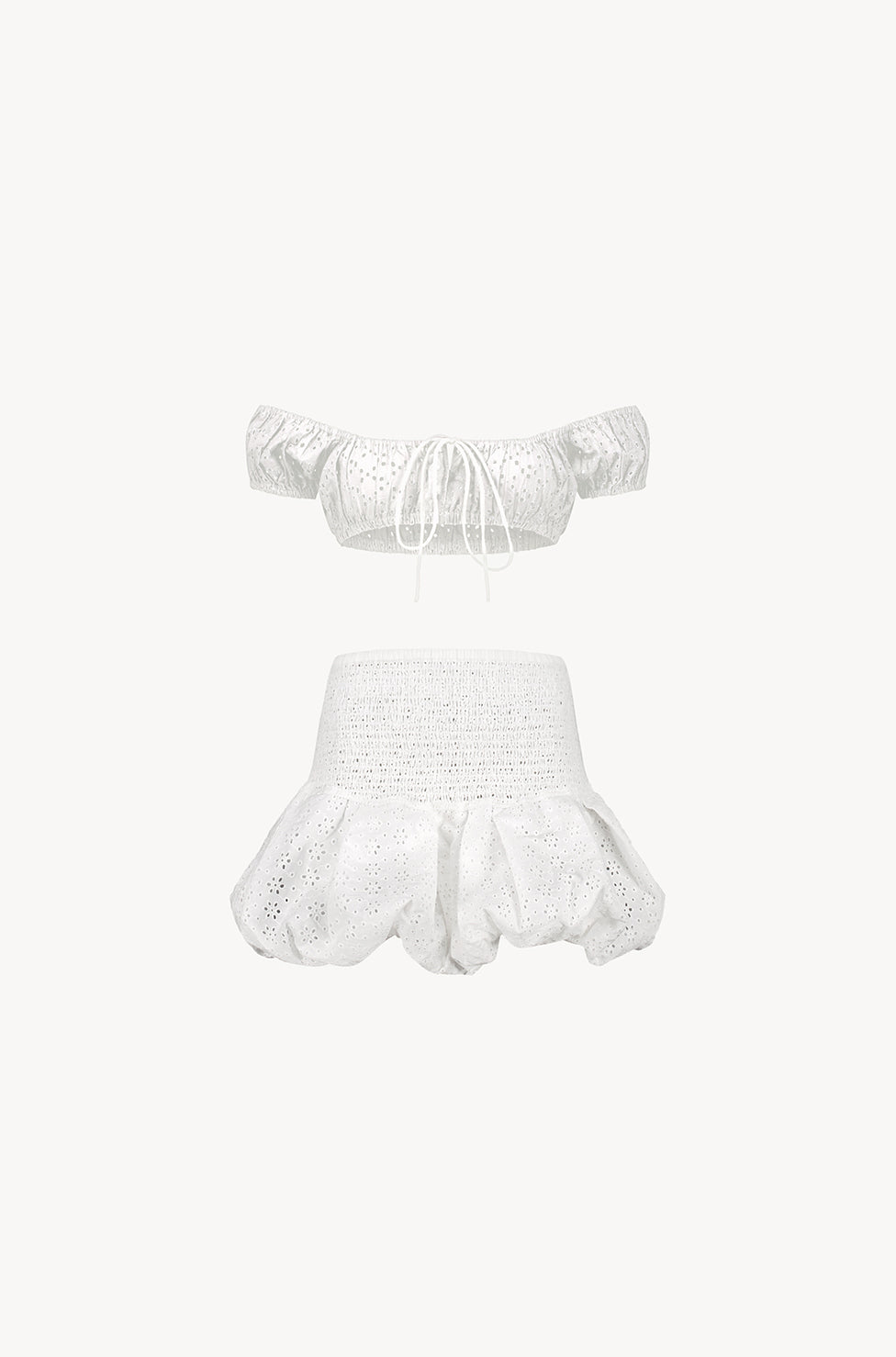 Puff Set - Top & Skirt