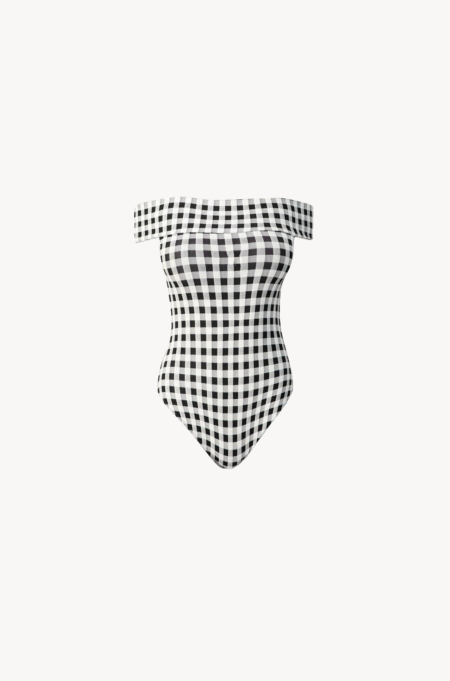 Rosalia one piece - Black and white gingham