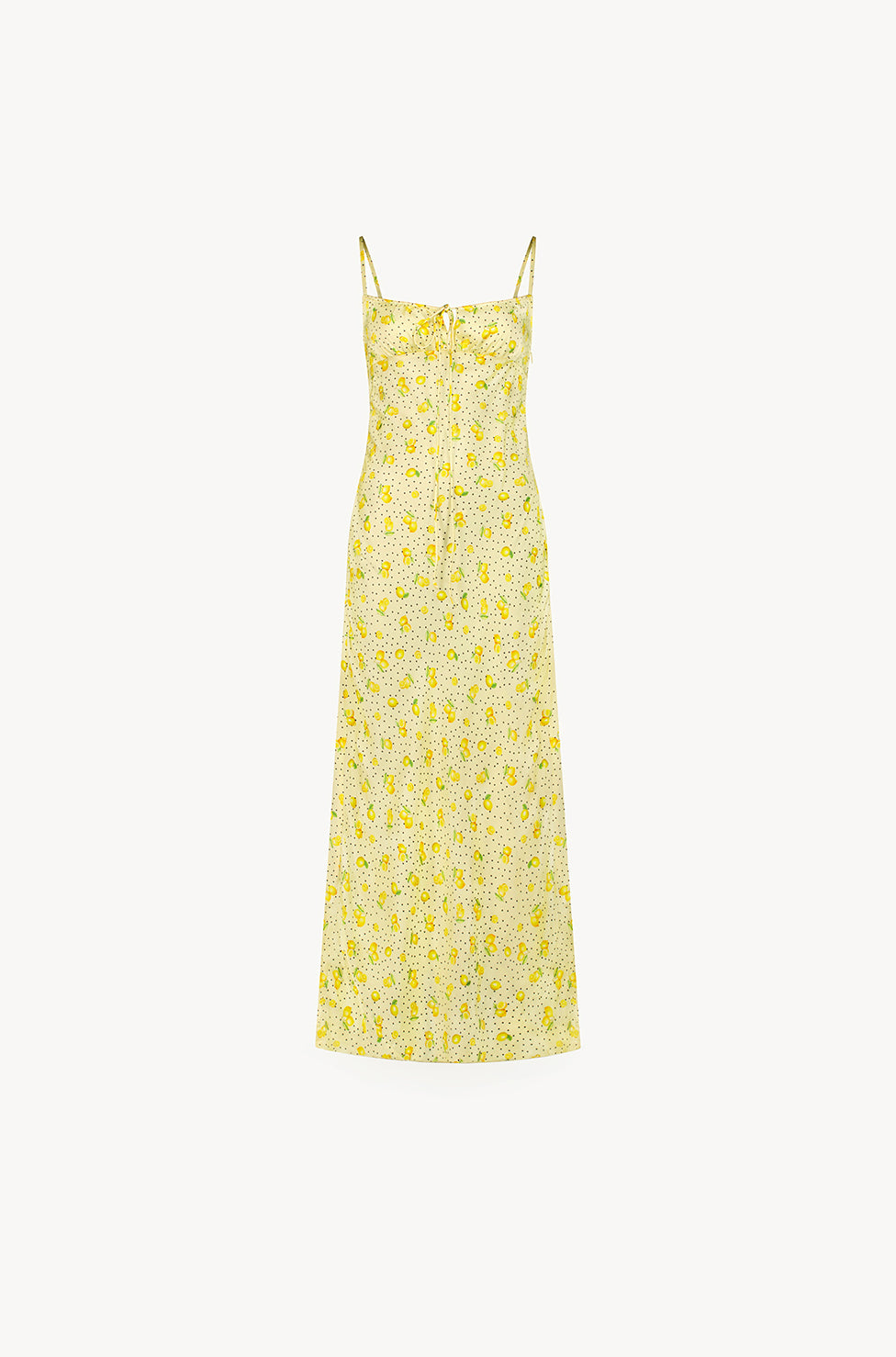 Slip Dress - Yellow Lemon