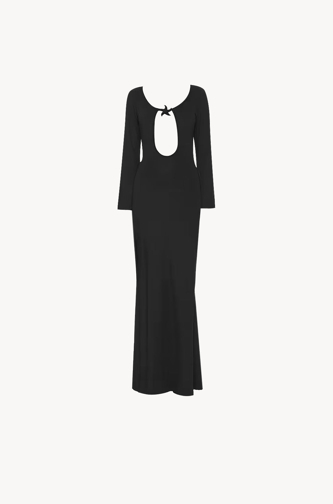 Star maxi dress - Black