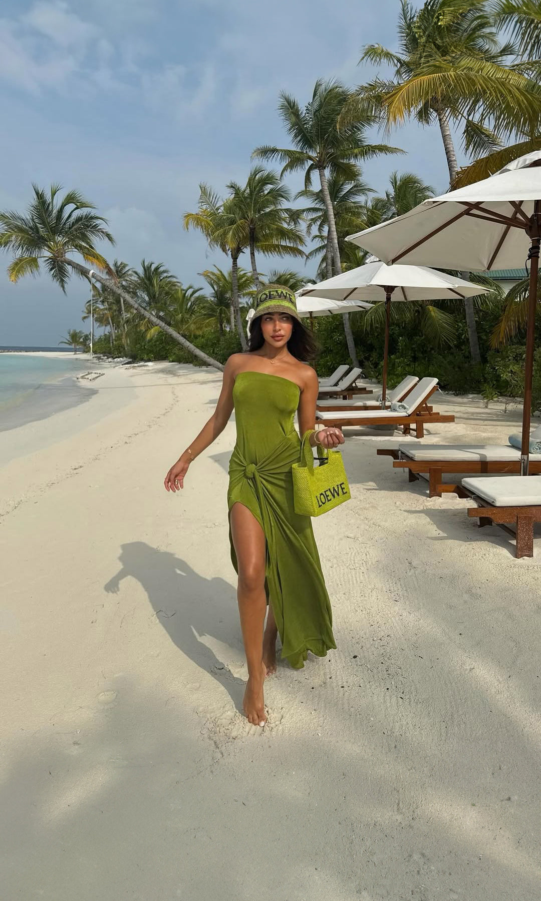 leslie amon green dress Leslie Amon Laurie Feather-trimmed Metallic Neon Floral-jacquard Mini Dress In Bright Green
