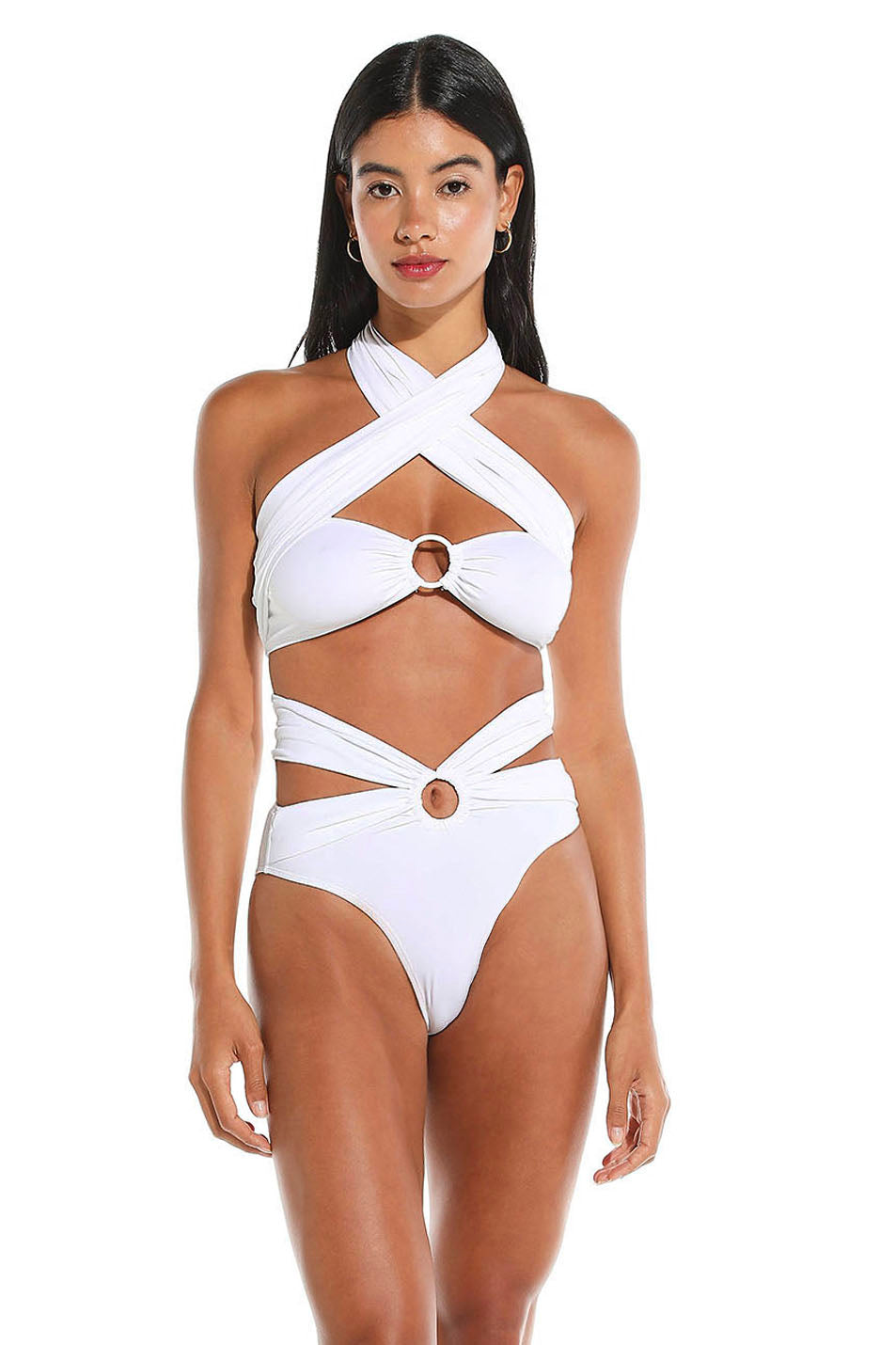 Toghzan bikini top - White
